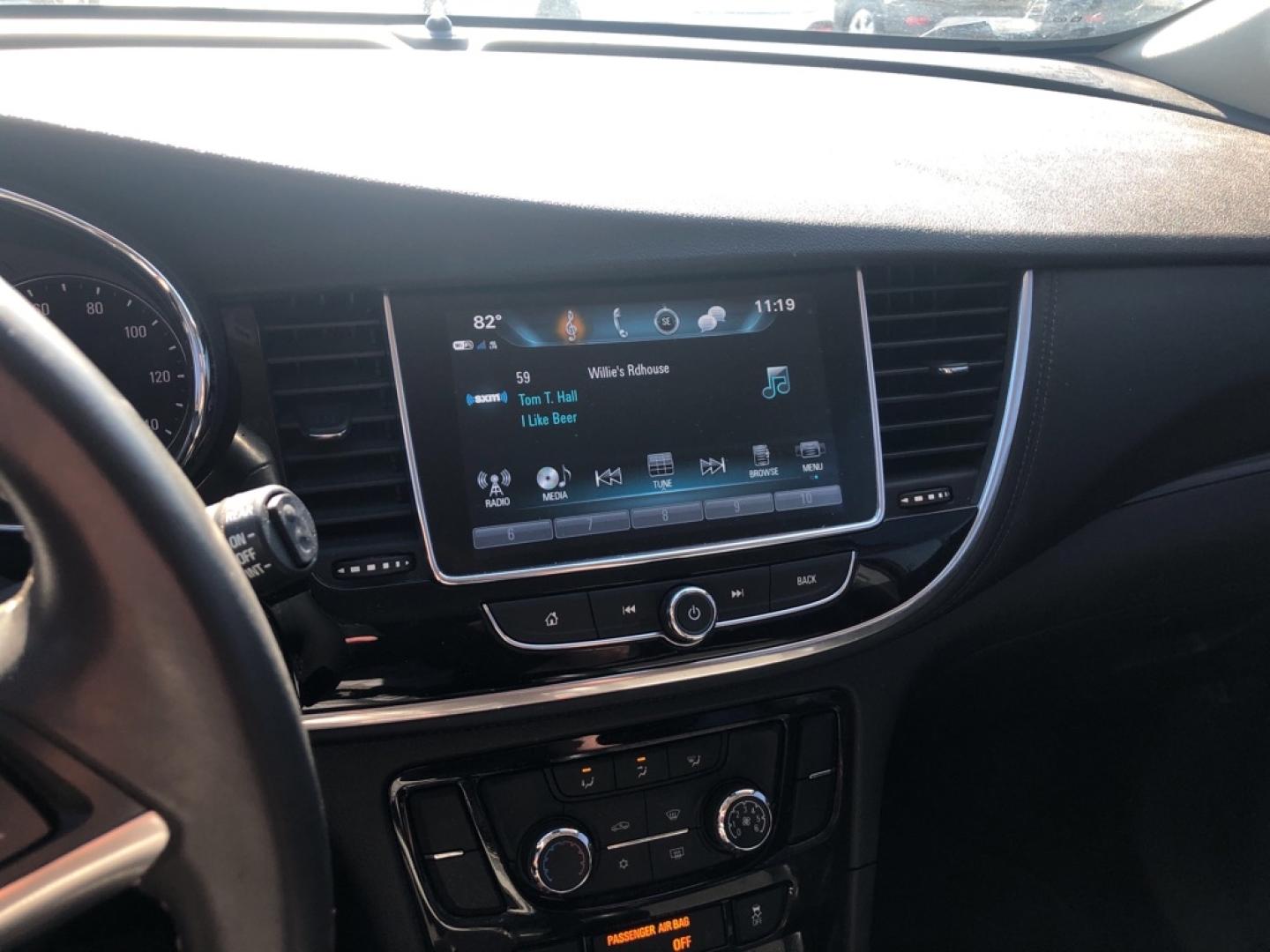 2021 BLACK BUICK ENCORE PREFERRED (KL4CJASB6MB) with an 1.4L engine, Automatic transmission, located at 850 South Mill Street, Pryor, 74361, (918) 825-3030, 36.293549, -95.324440- Photo#1