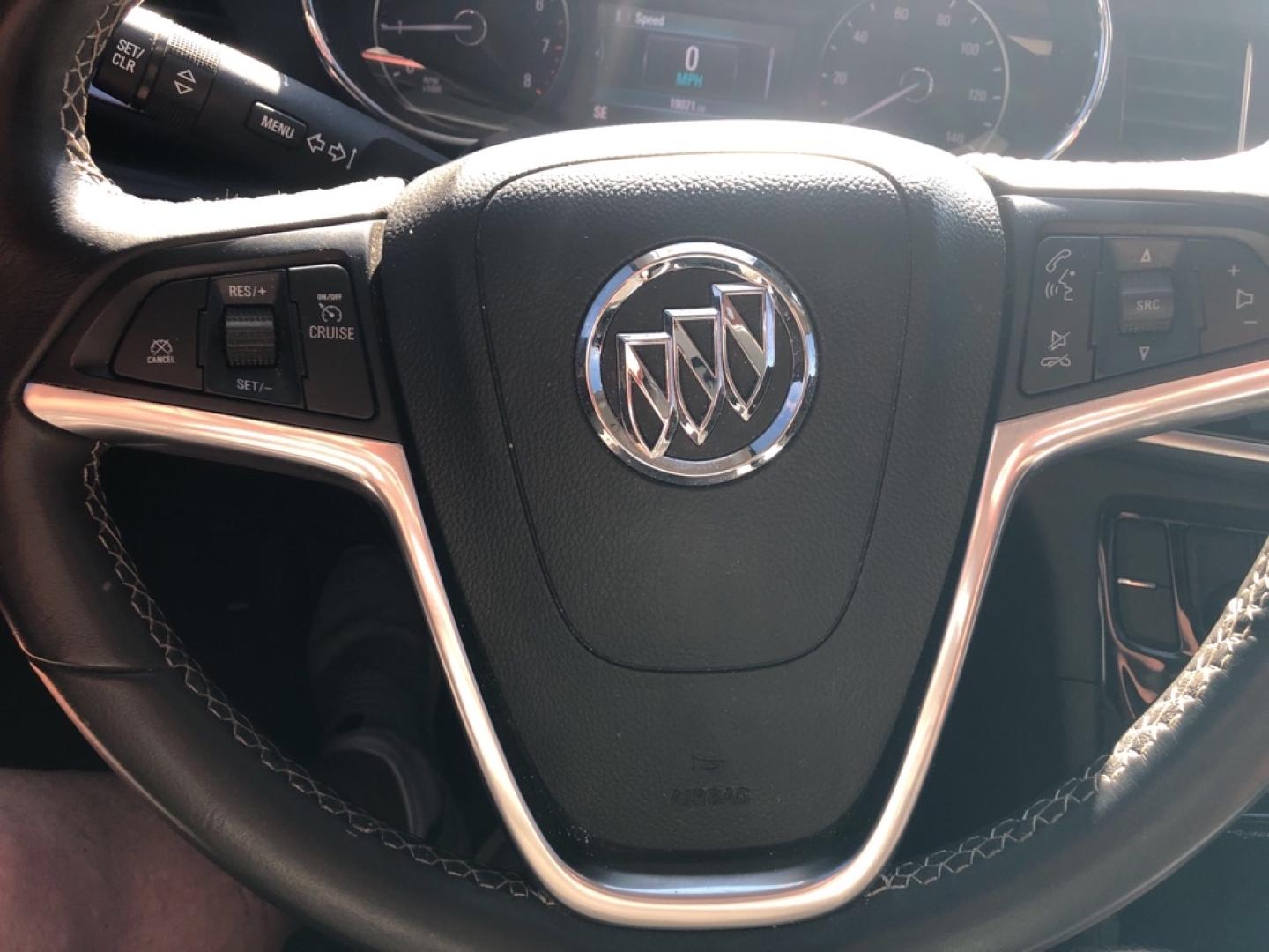 2021 BLACK BUICK ENCORE PREFERRED (KL4CJASB6MB) with an 1.4L engine, Automatic transmission, located at 850 South Mill Street, Pryor, 74361, (918) 825-3030, 36.293549, -95.324440- Photo#7