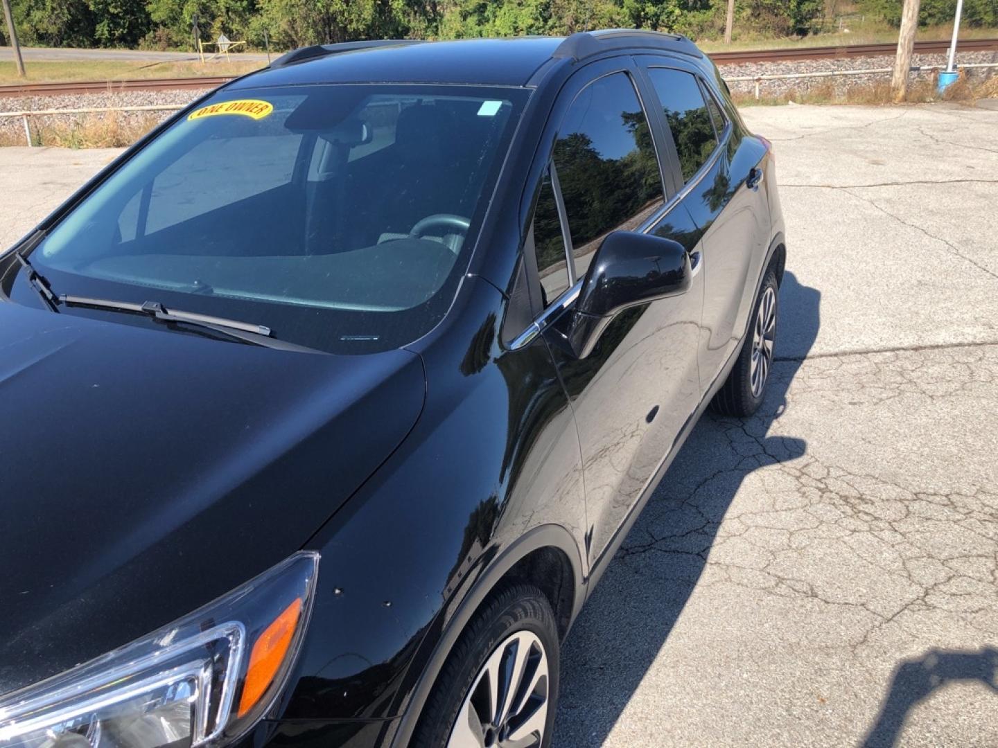 2021 BLACK BUICK ENCORE PREFERRED (KL4CJASB6MB) with an 1.4L engine, Automatic transmission, located at 850 South Mill Street, Pryor, 74361, (918) 825-3030, 36.293549, -95.324440- Photo#27
