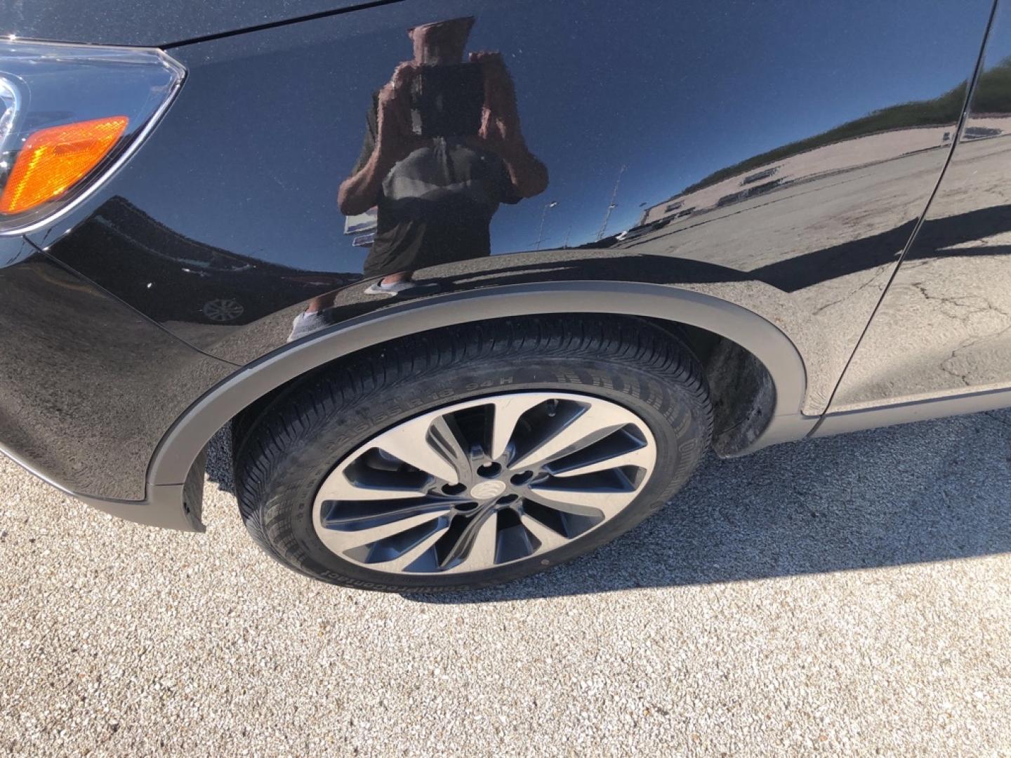 2021 BLACK BUICK ENCORE PREFERRED (KL4CJASB6MB) with an 1.4L engine, Automatic transmission, located at 850 South Mill Street, Pryor, 74361, (918) 825-3030, 36.293549, -95.324440- Photo#28