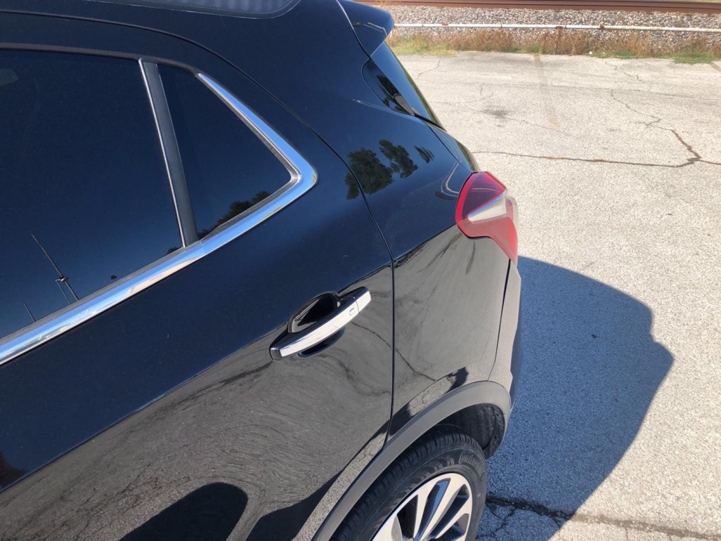 2021 BLACK BUICK ENCORE PREFERRED (KL4CJASB6MB) with an 1.4L engine, Automatic transmission, located at 850 South Mill Street, Pryor, 74361, (918) 825-3030, 36.293549, -95.324440- Photo#30