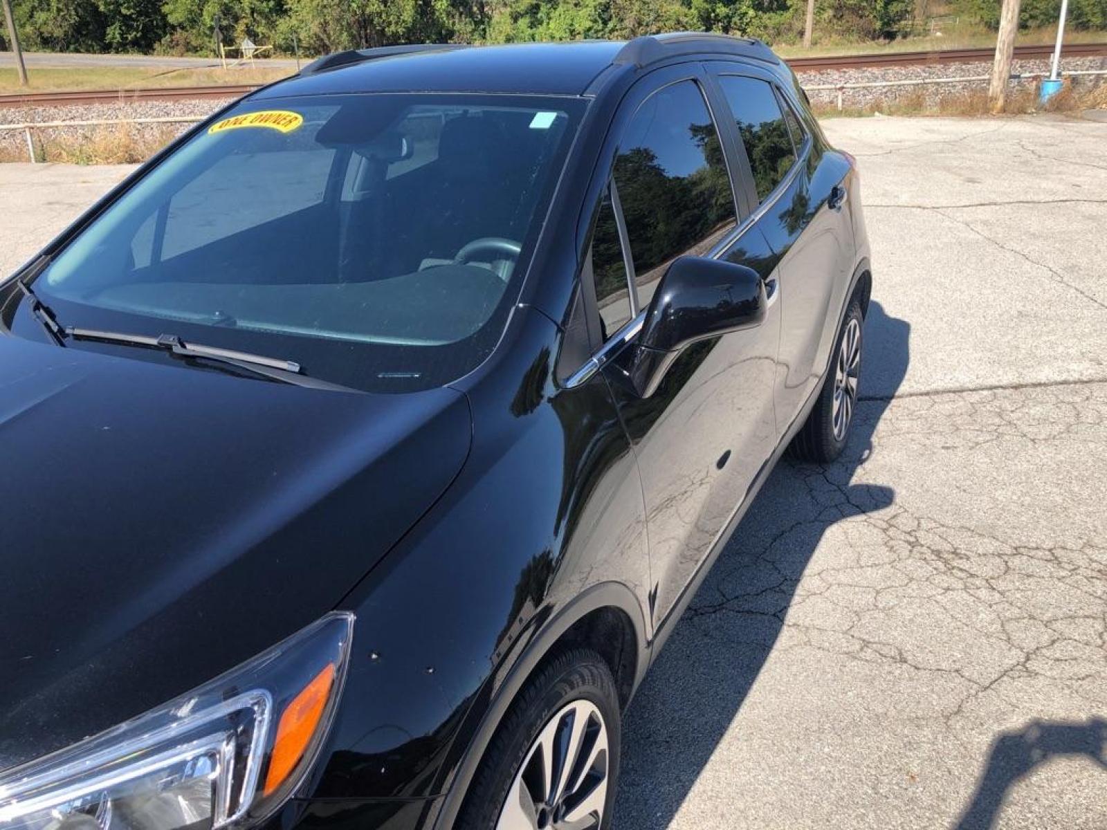 2021 BLACK BUICK ENCORE PREFERRED (KL4CJASB6MB) with an 1.4L engine, Automatic transmission, located at 850 South Mill Street, Pryor, 74361, (918) 825-3030, 36.293549, -95.324440 - Photo #27